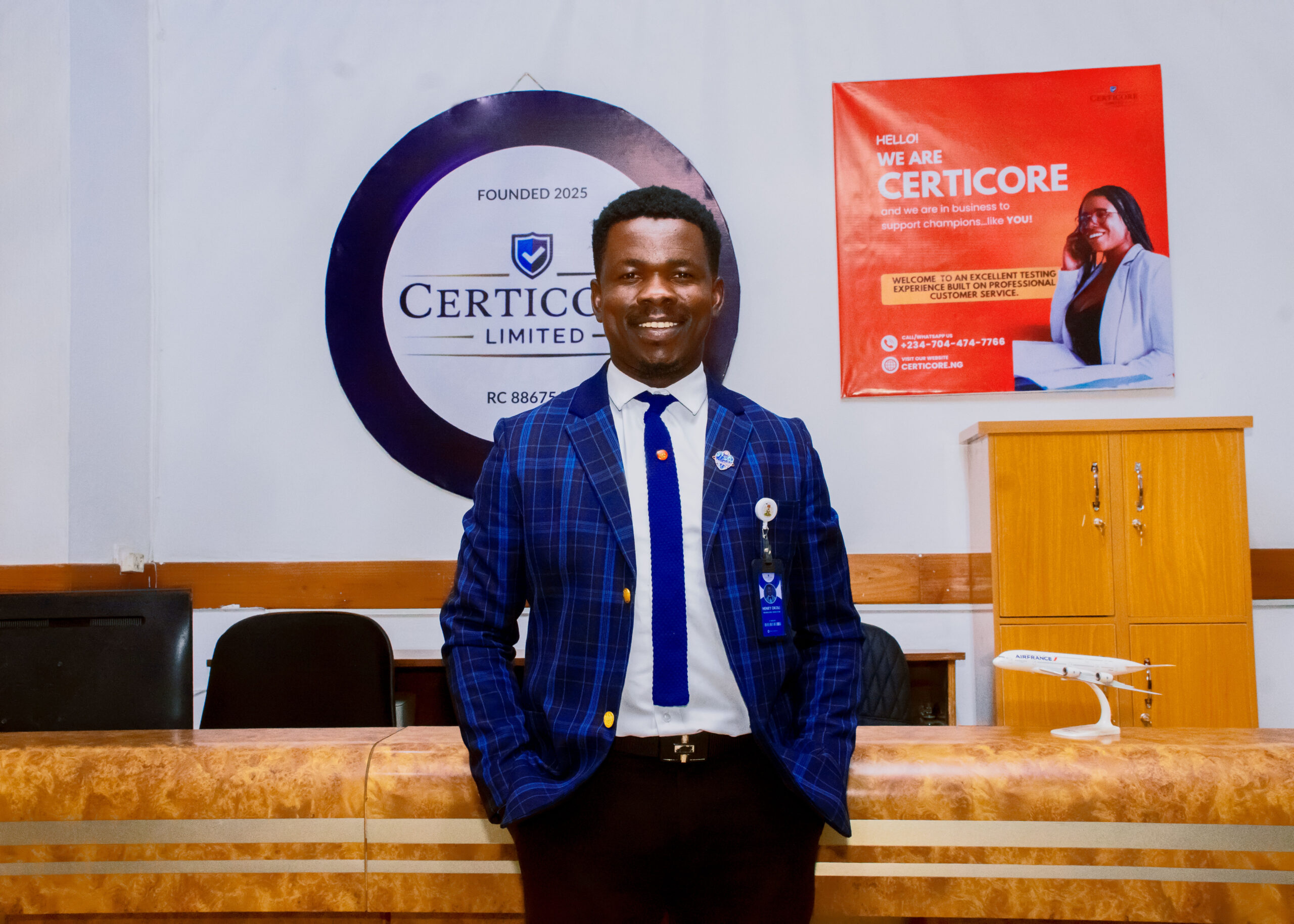 Mr. Henry Amobichukwu Okoli - Managing Director, Certicore Limited.